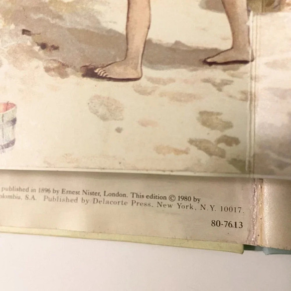 Vintage 1980  The Childrens Picture Book by Ernest Nister Reproduction - Picture 3 of 10